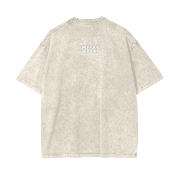 Acid Wash Oversize T-Shirt - 250 GSM - Image 6