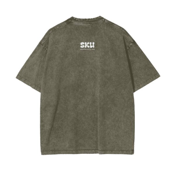 Acid Wash Oversize T-Shirt - 250 GSM - Image 12