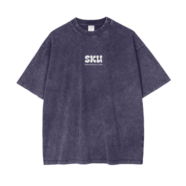 Acid Wash Oversize T-Shirt - 250 GSM - Image 7