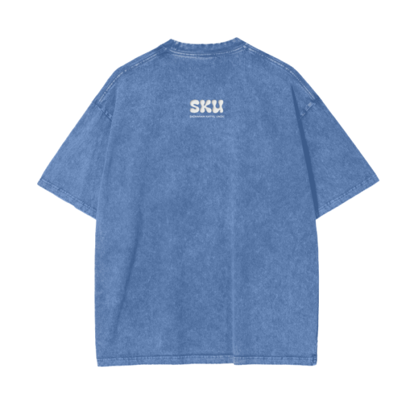 Acid Wash Oversize T-Shirt - 250 GSM - Image 4